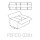 Faltkarton 586 x 386 x 372/325/275  mm (2-wellig) aus 100% Recyclingmaterial