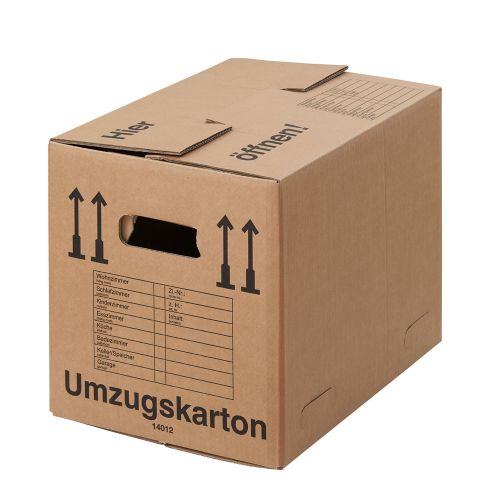 Umzugskarton aus 100% Recyclingmaterial (Kompakt)