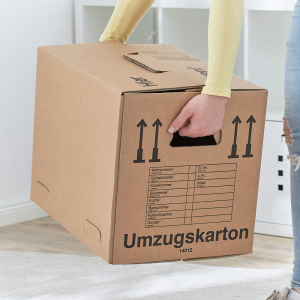 Umzugskarton aus 100% Recyclingmaterial (Kompakt)