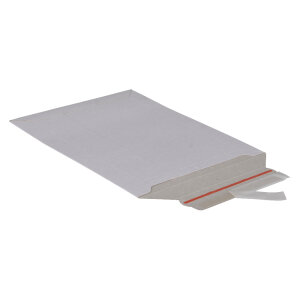 Versandtasche weiß 320 x 455 mm DIN A3 aus Vollpappe