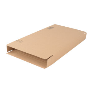 Versandbox Wellpappe 240 x 165 x 46 mm aus 100% Recyclingmaterial