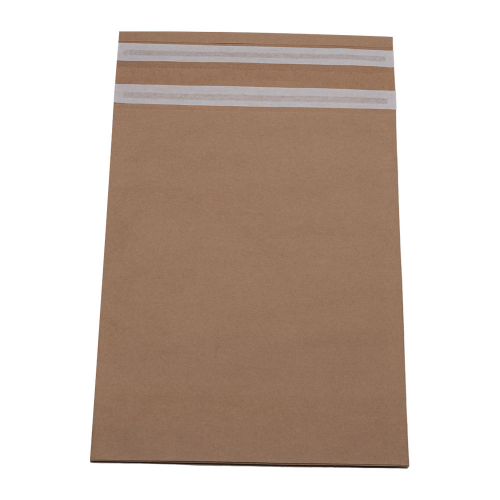 Versandbeutel Return 300 x 370 + 80 / 90 mm - 100 g/m² aus Kraftpapier