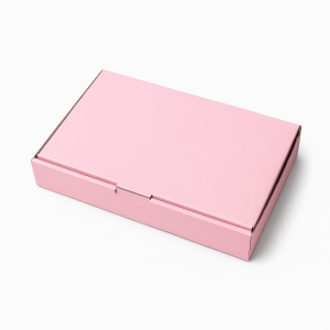 Klappdeckelschachtel 232 x 154 x 41 mm pink  Qual. 1.3 E