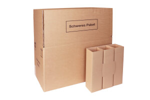Flaschenversandkarton 18er mit PTZ-Zulassung DHL und UPS
