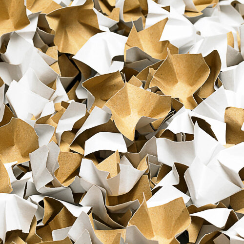 DECOFILL Polsterchips 400 Liter zweifarbig (braun/weiß)